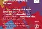 DÍA MUNDIAL DE CONCIENTIZACIÓN SOBRE EL AUTISMO