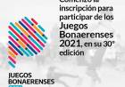 Inscripción para Juegos Bonaerenses 2021
