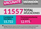 Vacunación en Coronel Suarez