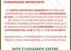 COMUNICADO IMPORTANTE CDS 