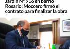 Jardín N° 916 en barrio Rosario