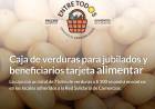 Programa Entre Todos: Caja de verduras para jubilados y beneficiarios tarjeta Alimentar