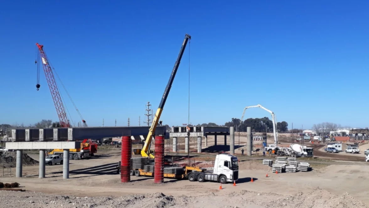 Nuevos avances en la autopista Paso Urbano en Bahía Blanca