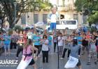 Los adultos disfrutaron de una tarde recreativa en la plaza San Martín 