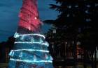 FM Suarense 101.9 dijo presente en el encendido del árbol navideño del pueblo Santa María