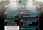 Continúan los hisopados a pacientes con síntomas covid-19 en los CAPS del distrito