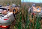 Despiste y vuelco hoy jueves por la mañana en la Ruta Provincial 65