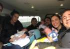 Familias argentinas y sus bebés por vientres subrogados llegaron a Polonia