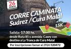 Se viene la “Corre Caminata” Suárez/Cura Malal