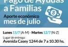 El lunes 11 de la A a la M y el martes 12 de julio, de la N a la Z.