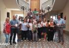 Integrantes del Taller de Artes Plásticas del Hogar de Ancianos “Domingo Goñi” obsequiaron calendarios 2023