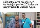 Coronel Suárez presente en los festejos por los 203 años de la provincia de Buenos Aires
