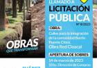 Licitacion: calles para la integración de la comunidad Barrio Puente Chico – Obra Red Cloacal