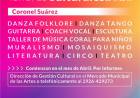 Se abre la inscripción para los talleres en Suárez, Santa Trinidad, San José y Santa María
