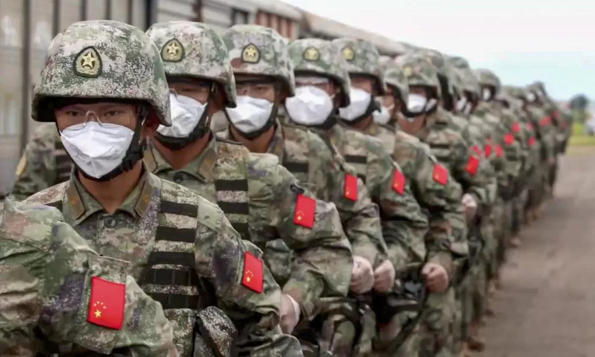 China insta a los militares a prepararse para “el combate real”