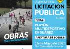 Licitacion Publica: “Playón Multideportivo en Coronel Suárez”