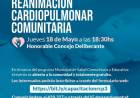 Jornada de Capacitación en Reanimación CardioPulmonar Comunitaria
