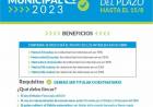 Se extiende el plazo de la moratoria municiapl 2023