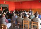 Reunión con apicultores en San José