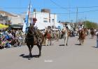 Más de 40 instituciones participaron del tradicional desfile por las calles de Huanguelén