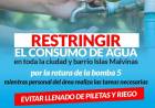 ATENCIÓN: rotura de bomba de agua