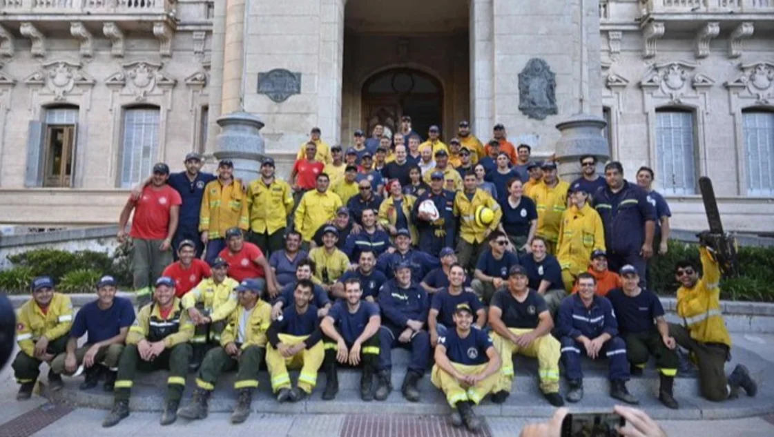 Bomberos Voluntarios de la zona: testimonios de lo vivido en Bahía