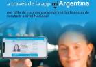 se permitirá la licencia digital a través de la app Mi Argentina