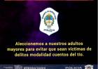 Parte de Prensa Policial: prevencion "Cuento del Tio"