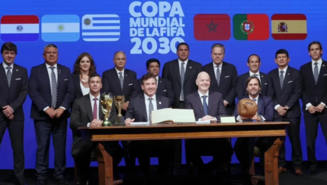 FIFA y Conmebol oficializaron la realización del Mundial 2030 en Sudamérica