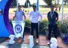 Máximo Peratz logró medalla de bronce y plata en el Argentino de Atletismo de Mayores en Mar del Plata