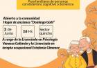 Se acerca una importante Charla-Taller para familiares de personas con deterioro cognitivo o demencia