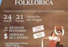 Gran Peña Folklórica en el quincho de Hogar de Ancianos
