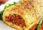 Exquisito arrollado de papa y carne paso a paso