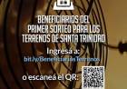 Sorteo de terrenos en Santa Trinidad: listado de beneficiarios