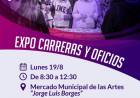 Feria de carreras universitarias y terciarias en el Mercado de las Artes