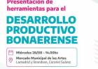 Invitacion a la presentación de Herramientas para el Desarrollo Productivo bonaerense