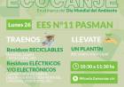 Eco Canje en la Escuela Secundaria N° 11 de Pasman