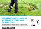 Limpieza de Veredas y Terrenos: Un Compromiso de Todos contra el Dengue