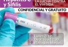 Testeos de VIH en la plaza San Martín por el Día Mundial del Sida