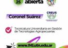  Inscripciones Abiertas para la Tecnicatura en Gestión de Tecnologías Agropecuarias