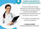  CONSULTAR ANTES DE VIAJAR A BAHÍA BLANCA
