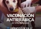 Campaña de Vacunación Antirrábica en Villa Belgrano