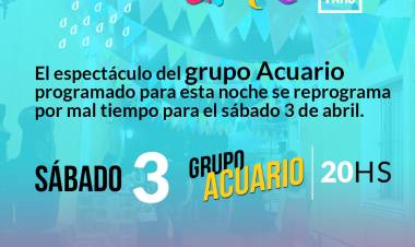 El espectáculo del Mercado de las Artes se reprogramó