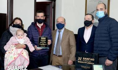 El suarense Gonzalo Hahn es el Deportista Destacado  2021