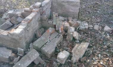 DESTROZOS EN EL PREDIO DEL CLUB BOCAJUNIORS