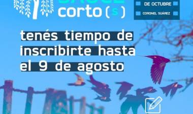 Festival de Cine de Coronel Suárez: tenés tiempo de inscribirte hasta el 9 de agosto