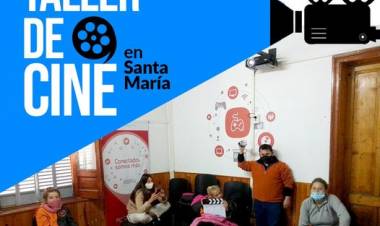 Comenzó el taller de cine en Santa María