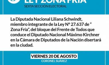 Jornada sobre la Ley de Zona Fría en Coronel Suárez