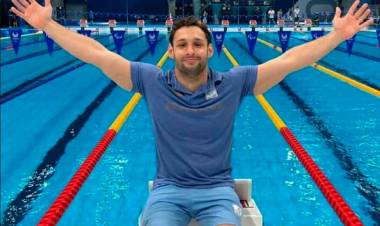 Pipo Carlomagno logró la tercera medalla argentina en los Juegos Paralímpicos