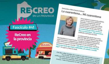Mirta Heiland reconocida por su libro: “La cuarentena…Mi cuarentena”